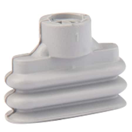 Fipa Oval vacuum cup 25x8 mm, NBR grey 138.25x8.002.1